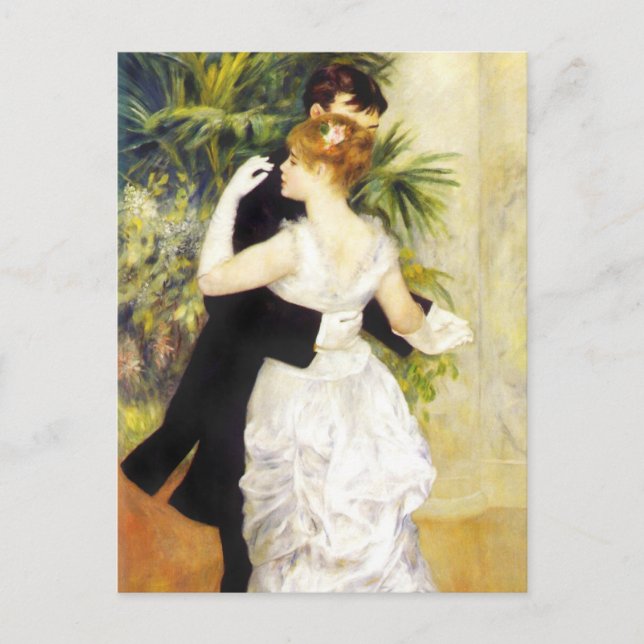 Renoir Dance in the City Postcard (Front)