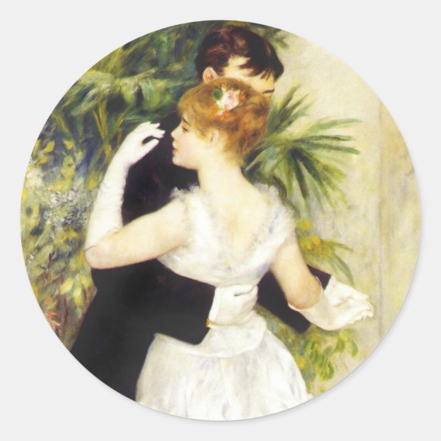 Renoir Dance in the City Stickers (Front)