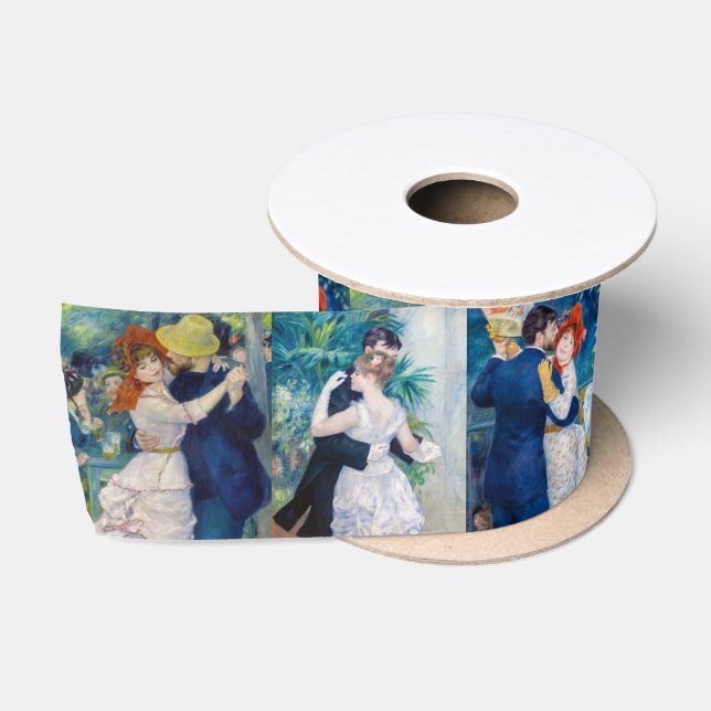 Renoir - Dance serie: Bougival, City & Country Satin Ribbon (Spool)