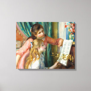 Renoir Deux Jeunes Filles au Piano Impression Musi