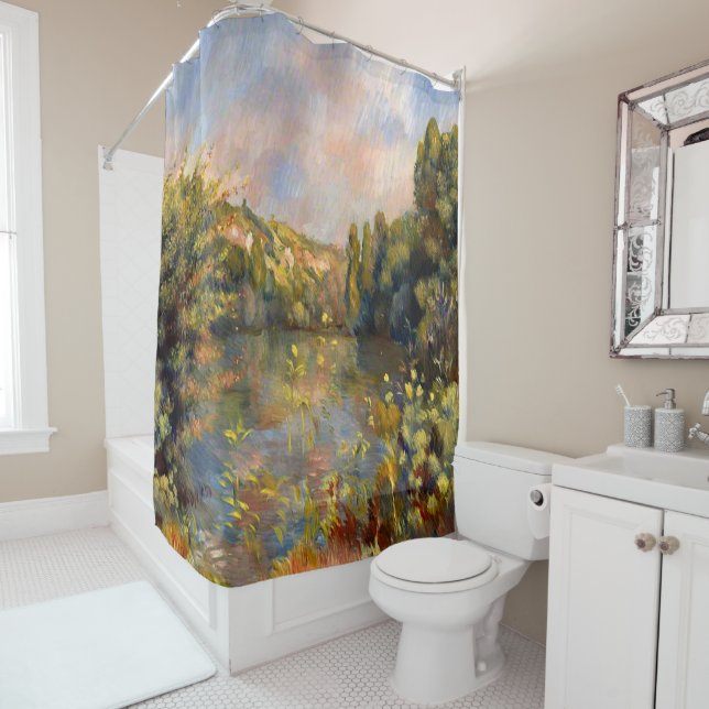 Renoir famous painting, Lakeside (In Situ)