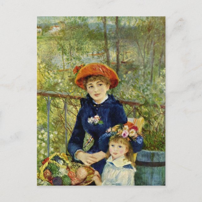 Renoir Fine Art Postcard (Front)