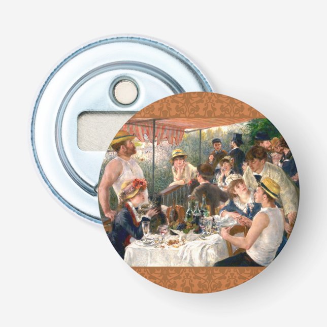 Renoir French Luncheon Boating Party Bottle Opener (Front)