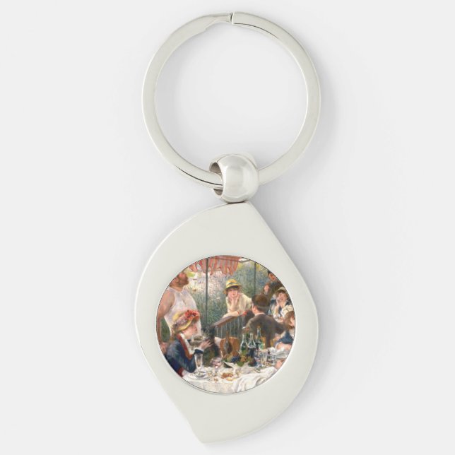 Renoir French Luncheon Boating Party Keychain (Front)