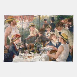 Renoir French Luncheon Boating Party Kitchen Towel