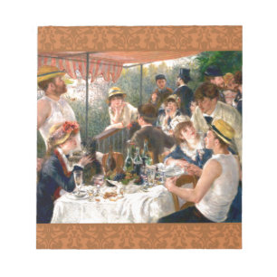 Renoir French Luncheon Boating Party Notepad