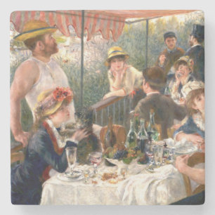 Renoir French Luncheon Boating Party Stone Coaster