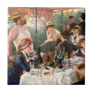 Renoir French Luncheon Boating Party Tile