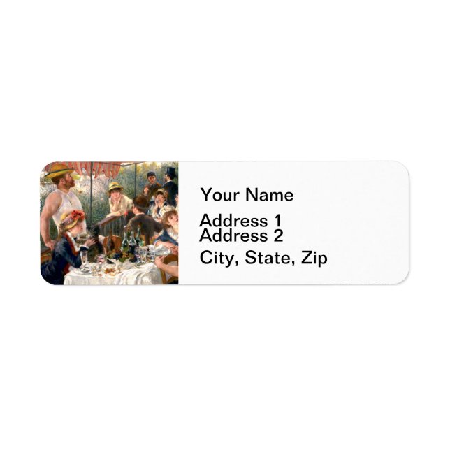 Renoir French Luncheon Booking Party (Devant)