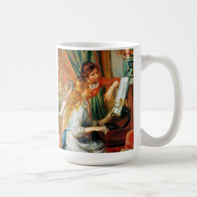 Renoir Girls at the Piano Mug (Right)