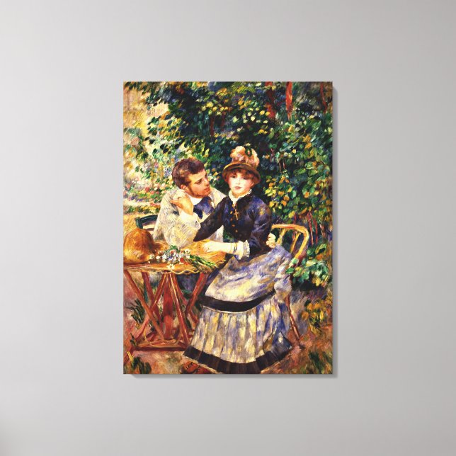 Renoir - In the Garden Canvas Print (Front)