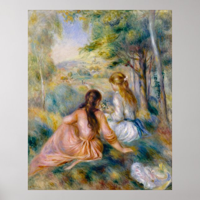 Renoir, In the Meadow Poster (Front)