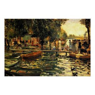 Renoir - La Grenouillere Poster