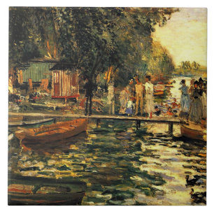 Renoir - La Grenouillere, Tile