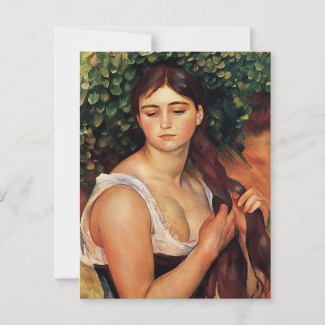Renoir les invitations de tresse (Devant)