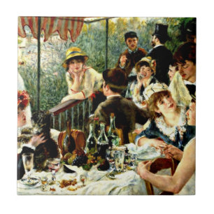 Renoir - Luncheon of the Boating Party-1881 Tile