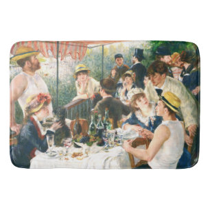 Renoir  Luncheon of the Boating Party Renoir    Bath Mat