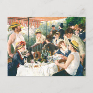 Renoir Luncheon of the Boating Party Renoir Postcard