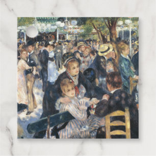 Renoir Moulin Dance Galette Party Favour Tags