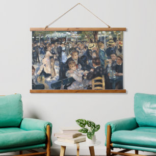 Renoir Moulin Dance Galette Party Hanging Tapestry