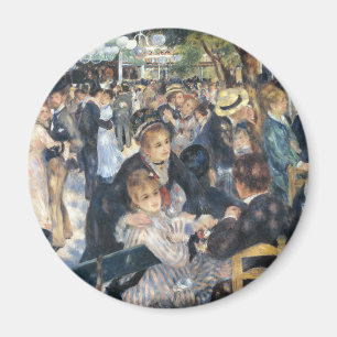 Renoir Moulin Dance Galette Party Magnet