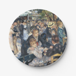 Renoir Moulin Dance Galette Party Paper Plate