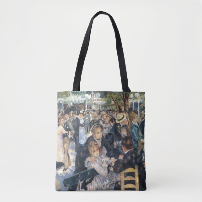 Renoir Moulin Dance Galette Party Tote Bag (Front)