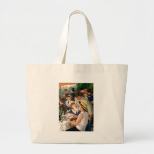 Renoir Party French Painting Art Large Tote Bag
