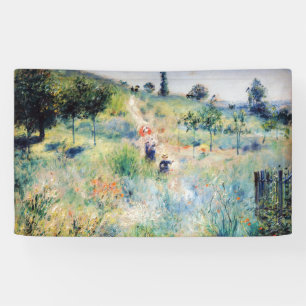Renoir - Path Leading through Tall Grass Banner