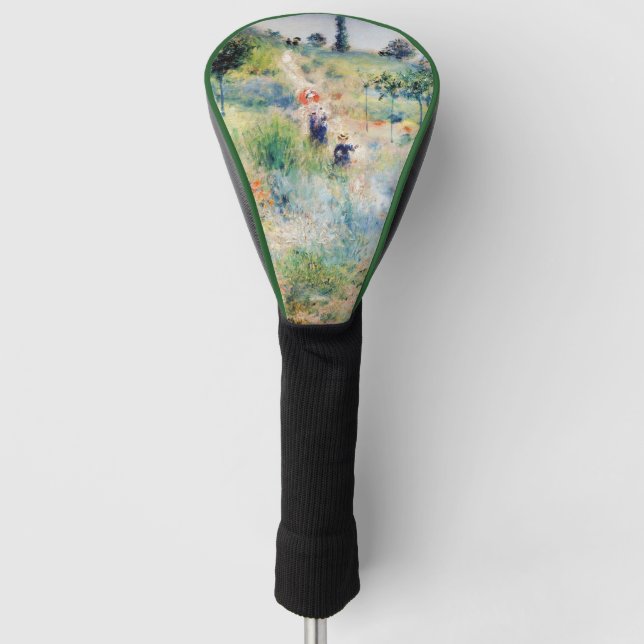 Renoir - Path Leading through Tall Grass Golf Head Cover (Front)