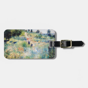 Renoir - Path Leading through Tall Grass Luggage Tag