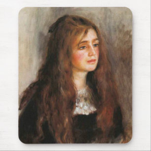 Renoir "Portrait of Julie Manet" Mouse Pad