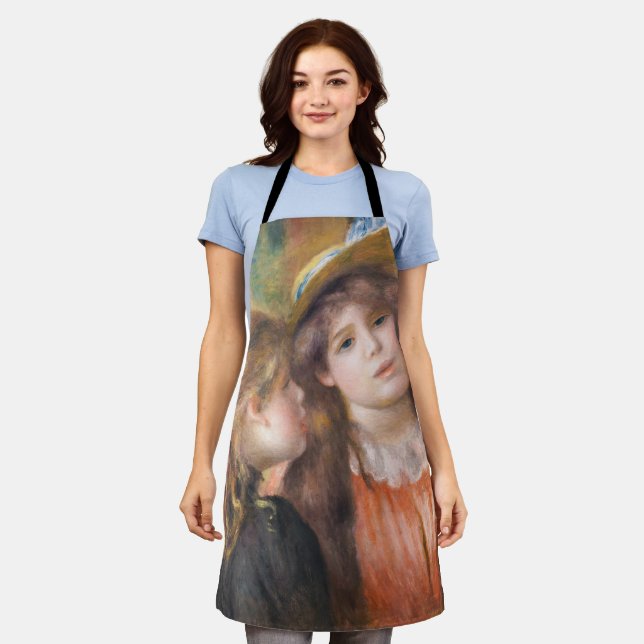 Renoir - Portrait of Two Little Girls Apron (Worn)