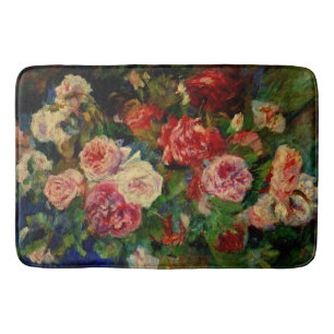 Renoir - Roses, Bath Mat