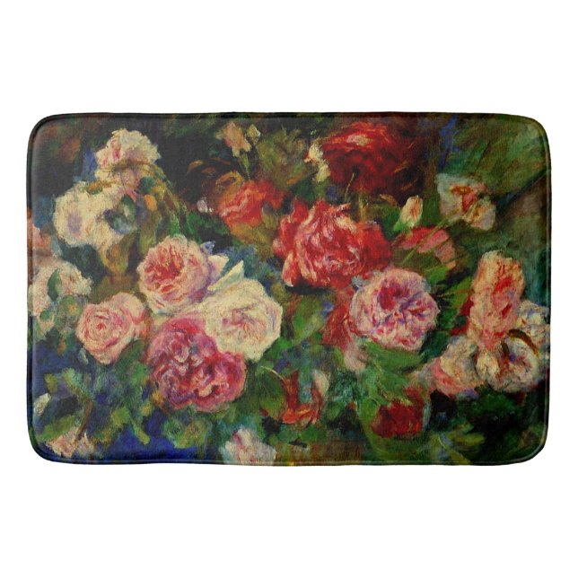 Renoir - Roses, Bath Mat (Front)
