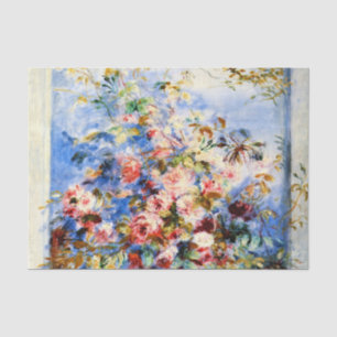 Renoir - Roses in a Window Tissue Paper