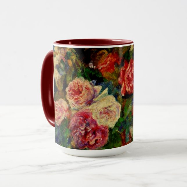 Renoir - Roses Mug (Front Left)