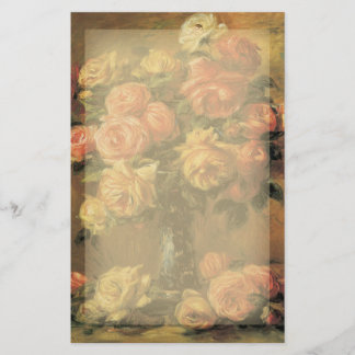 Renoir Roses Stationery