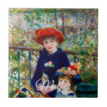 Renoir’s Mother and Child   Tile<br><div class="desc">Add a personalized touch to your space with our customizable Renoir’s Mother and Child  tiles — perfect for home decor,  gifts,  and creative design projects.</div>