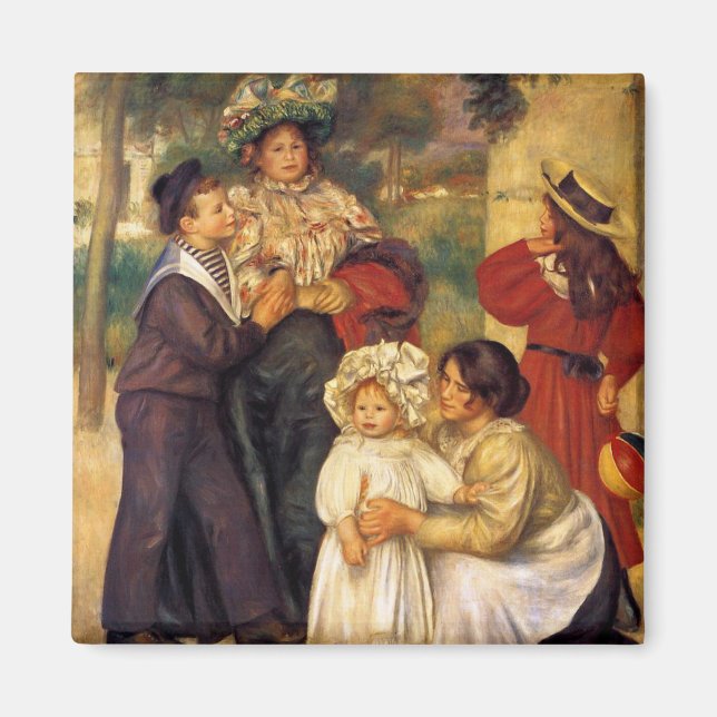 Renoir - The Artist's Family Magnet (Front)