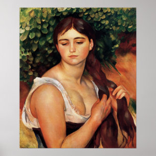 Renoir The Braid Poster