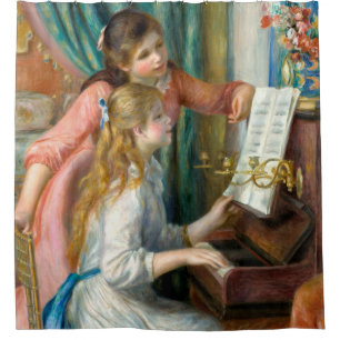 Renoir Two Girls at the Piano Print Music Fine Art