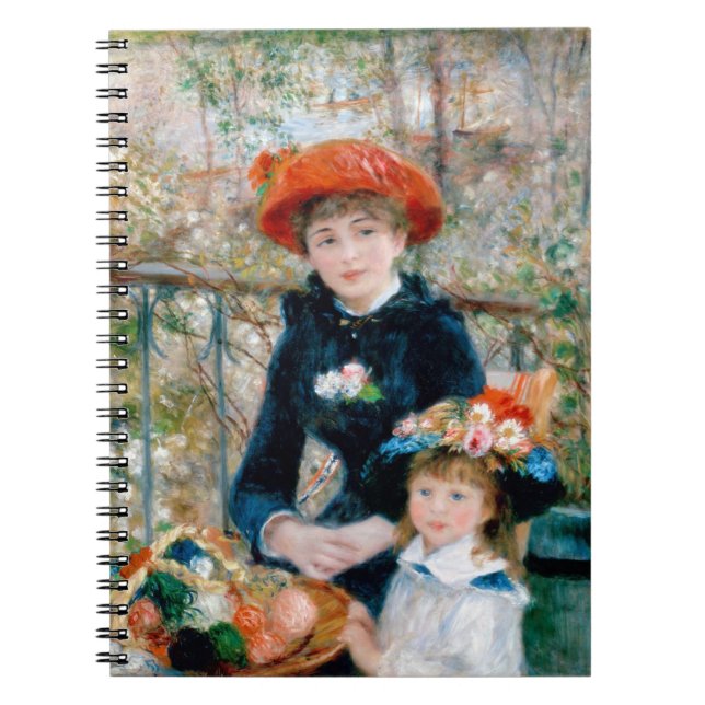 Renoir "Two Sisters (On the Terrace)" Notebook (Front)