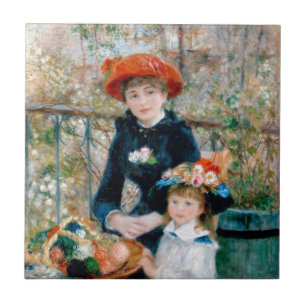 Renoir "Two Sisters (On the Terrace)" Tile