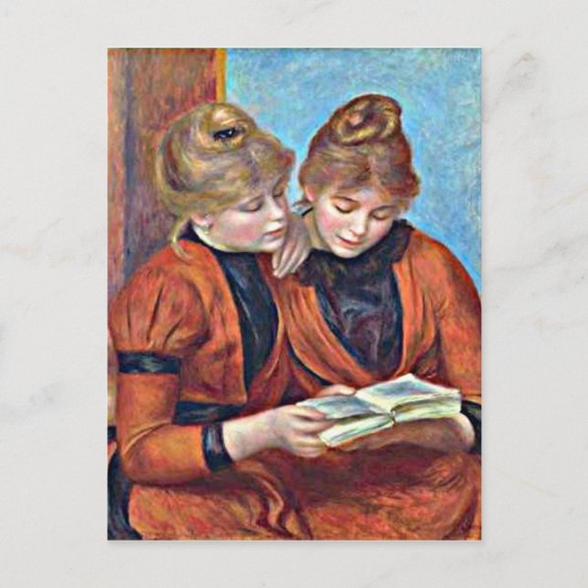 Renoir - Two Sisters Postcard (Front)