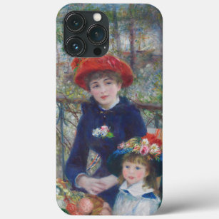 Renoir Two Sisters Terrace French Impressionism  iPhone 13 Pro Max Case