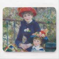 Renoir Two Sisters Terrace French Impressionism