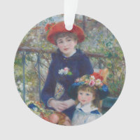 Renoir Two Sisters Terrace French Impressionism
