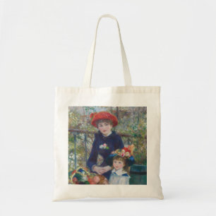 Renoir Two Sisters Terrace French Impressionism  Tote Bag