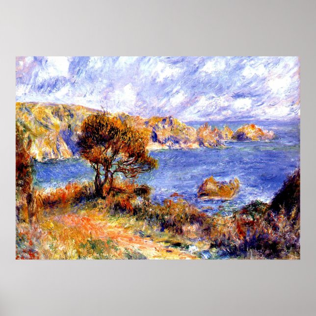 Renoir - View at Guernsey Poster (Front)